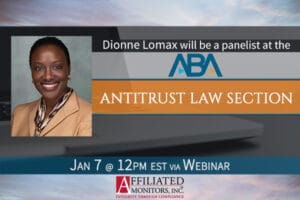Promotional image for Dionne Lomax's webinar with the ABA