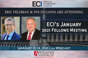 Promotional image for Eric Feldman and Vin DiCianni's attendance at an upcoming ECI conference