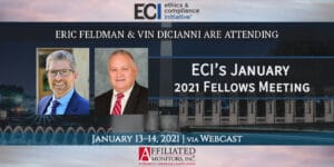 Promotional image for Eric Feldman and Vin DiCianni's attendance at an upcoming ECI conference