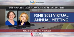 Deb Waugh and Deann Conroy for FSMB 2021