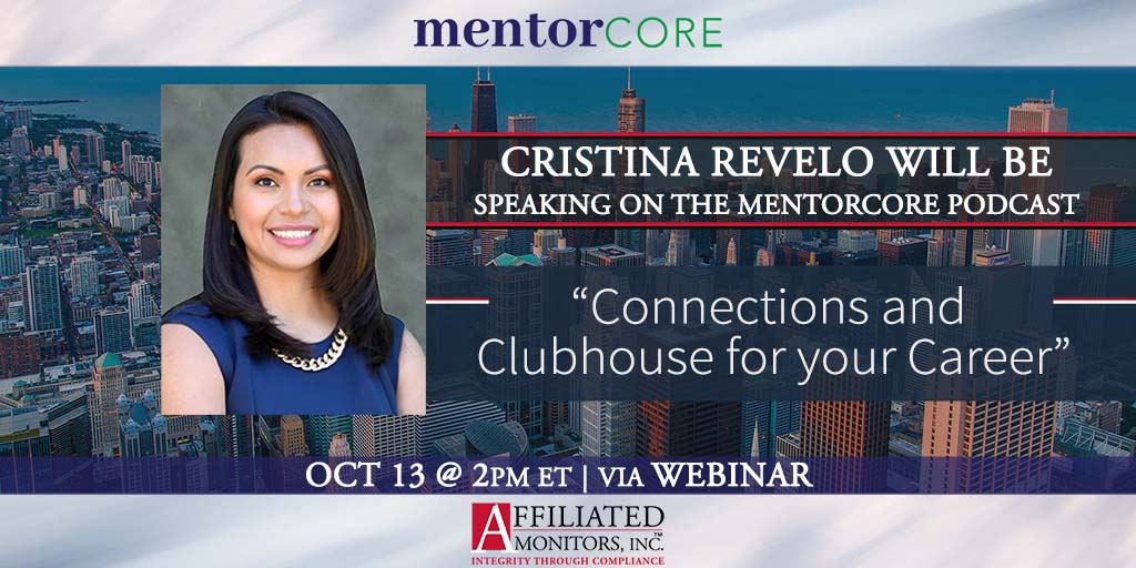 Cristina Revelo Will Be Speaking on The MentorCore Podcast