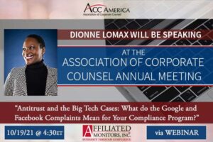 Dionne Lomax Will Be Speaking at the Association of Corporate Counsel Annual Meeting