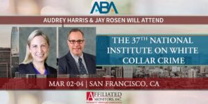 AMI 37th National Institute on White Collar Crime