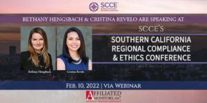 Bethany Hengsbach and Cristina Revelo Are Speaking at SCCE’s Southern California Regional Compliance and Ethics Conference