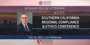 Jay Rosen is Attending the Southern California Regional Compliance & Ethics Conference
