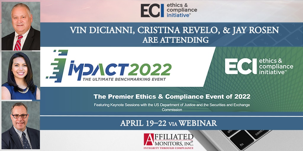 Vin DiCianni, Cristina Revelo and Jay Rosen are Attending ECI's IMPACT2022 Webinar