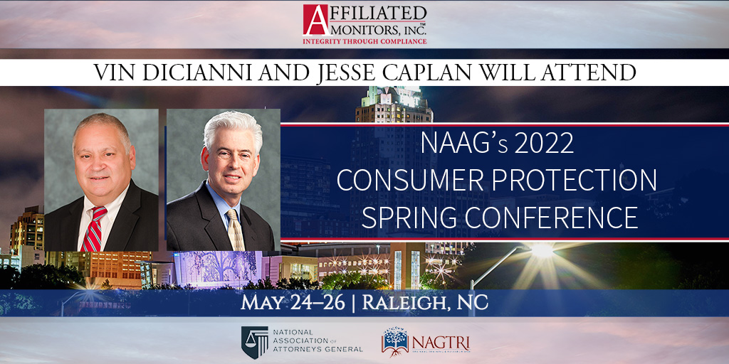 Jesse Caplan and Vin DiCianni Will Be Attending the 2022 NAAG Consumer Protection Spring Conference - Raleigh, NC -- May 24 - 26