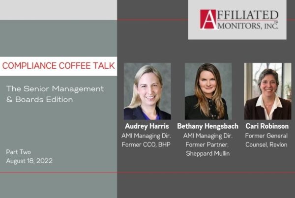 Compliance Coffee Talk Ep1 Part 2